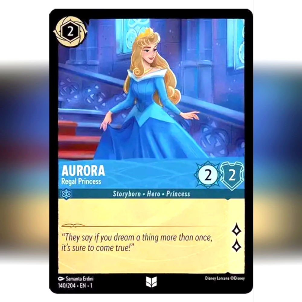 Princess Aurora Sleeping Beauty 🔥 Disney Lorcana Trading Card TCG